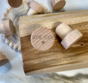 Bouchon à personnalisé