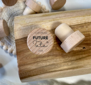 Bouchon personnalisé cuvée future tata