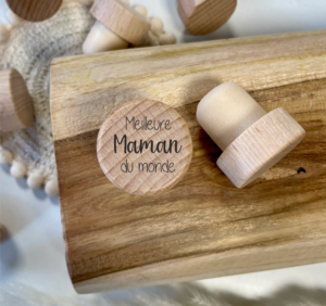 Bouchon personnalisé Meilleure maman du monde