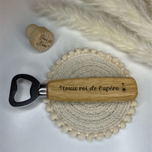 Décapsuleur personnalisé roi de l'apéro