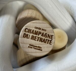 Bouchon champagne du retraité