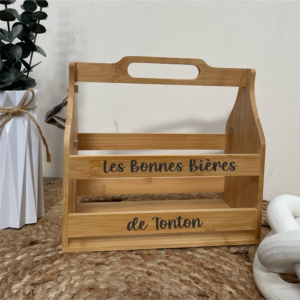 Caisse à Bouteilles de Bière - Les bonnes bières de tonton