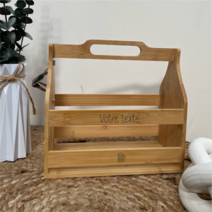 Caisse à bouteilles personnalisée de bières totalement personnalisable