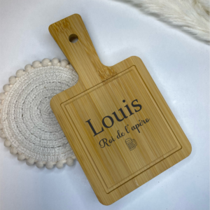 Planche à découper personnalisée louis roi de l'apéro